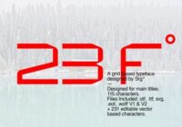 23F Font - Featured Image