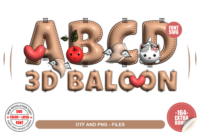 3d Baloon Font - Featured Image