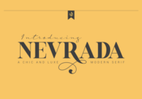 AL Nevrada Font - Featured Image