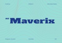 AO Maverix Font - Featured Image