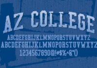 AZ College Font - Featured Image