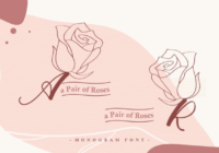 A Pair of Roses Font - Featured Image