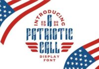 A Patriotic Call Font - Featured Image