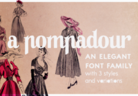 A Pompadour Font - Featured Image