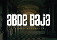 Abdebaja Font - Featured Image