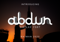 Abdun Font - Featured Image