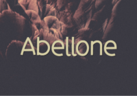 Abellone Font - Featured Image