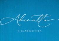 Aberatta Font - Featured Image