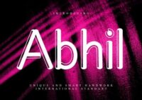 Abhil Font - Featured Image