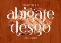 Abigate Desgo Font - Featured Image