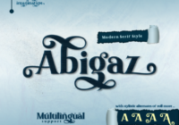 Abigaz Font - Featured Image