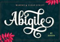 Abigile Font - Featured Image