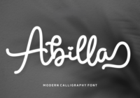 Abilla Font - Featured Image