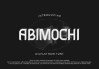 Abimochi Font - Featured Image