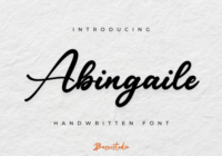 Abingaile Font - Featured Image