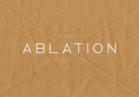 Ablation Smoked Edition Font - Featured Image
