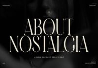 About Nostalgia Font - Featured Image