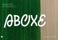 Aboxe Font - Featured Image