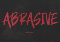 Abrasive Font - Featured Image