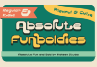 Absolute Funboldies Font - Featured Image