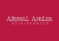 Abyssal Angler Font - Featured Image