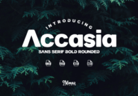 Accasia Font - Featured Image
