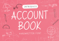 Account Book Font - Featured Image