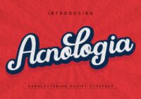 Acnologia Font - Featured Image