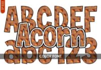 Acorn Font - Featured Image