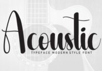 Acoustic Font - Featured Image