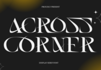 Across Corner Font - Featured Image