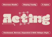 Acting Font - Featured Image