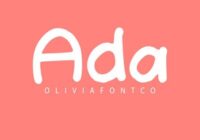 Ada Font - Featured Image