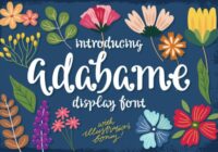 Adabame Font - Featured Image