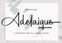 Adelaique Font - Featured Image
