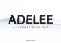 Adelee Font - Featured Image