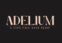 Adelium Font - Featured Image