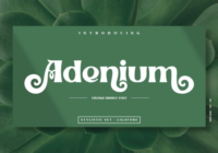 Adenium Font - Featured Image