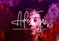 Adestya  Font - Featured Image