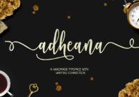 Adheana Font - Featured Image