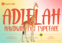 Adielah Font - Featured Image