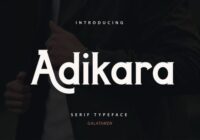 Adikara Font - Featured Image