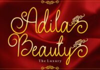 Adila Beauty Font - Featured Image
