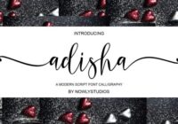 Adisha Font - Featured Image