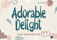 Adorable Delight Font - Featured Image