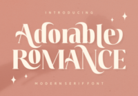 Adorable Romance Font - Featured Image