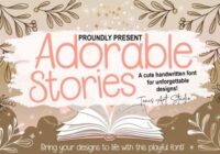 Adorable Stories Font - Featured Image