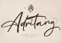 Adritany Font - Featured Image