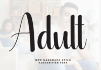 Adult Font - Featured Image