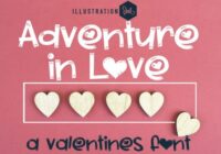 Adventure in Love Font - Featured Image
